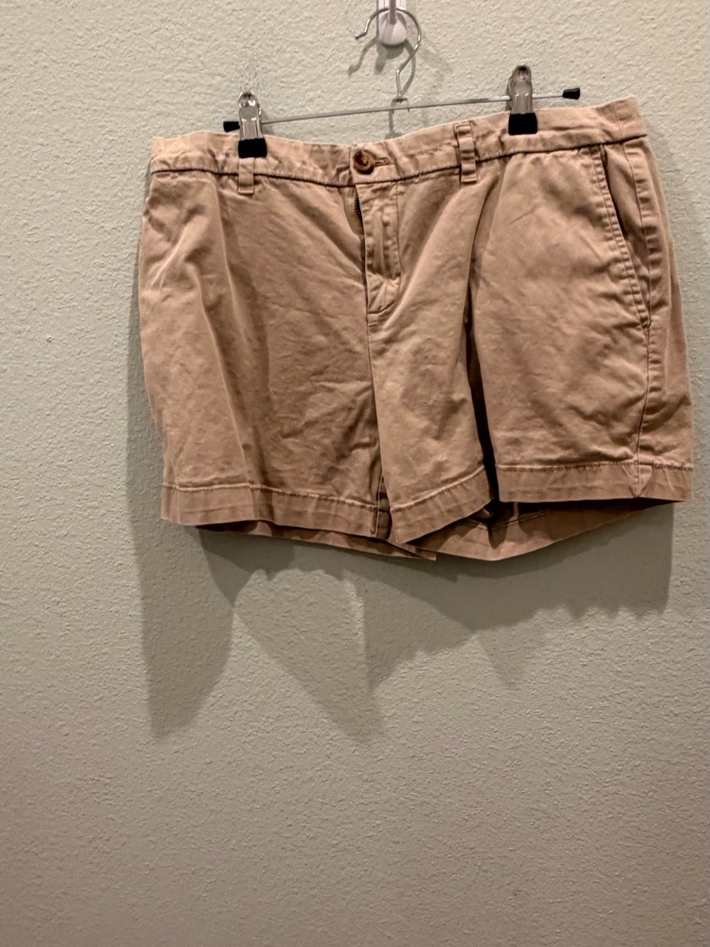 Faded Glory Tan Cotton Bermuda Shorts